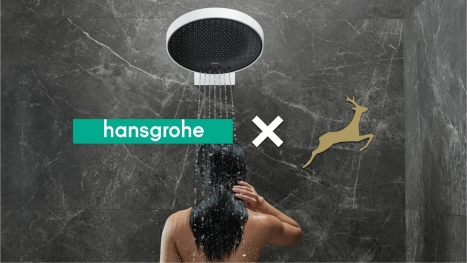 hansgrohe kürt Hirschen zur globalen Lead-Agentur - hansgrohe engagiert Zum goldenen Hirshen als globale Lead-Agentur - Abb.: ZgH